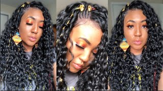 Natural Looking Braid Wigs! Freetress Equal Blw001 How To Find Cheap Braided Lace Front Wigs Gobeaut