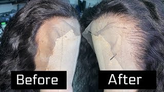 How To Pluck Tf Out Of Your Frontal | Super Detailed Talk Through | Tinashe Hair | Laurasia Andrea