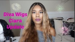 Update: Divawigs Custom Ciara Wavy Human Hair Lace Wig