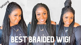 Braided Wigs?!?!  Cornrows/Boxbraids In 20 Minutes!| Ft. Luxluxehair