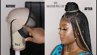 New Method No Closure Braided Wig | Less Than $15 | Very Affordable Ogc
