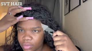 Affordable Lace Wig “ Amazing Curls Wig “ Ft Svt Wig