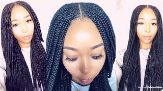 Affordable Braided Wig Under $120| Ft. Khenny Esther Wigs