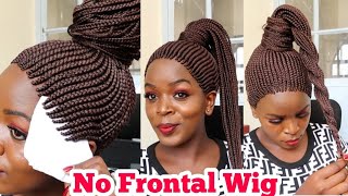 #Shorts  No Frontal Braided Wigs No Babyhair Color 33 Braids