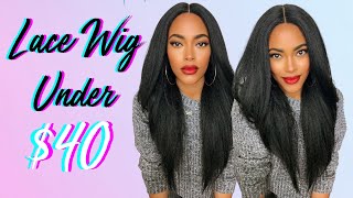 Synthetic Lace Front Wig Review & Install | Amazon Wig | Outre Neesha 203 | Jasmine Defined
