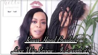 #Braidedwigs Ruwa Hand Braided Lace Wig Review - Is It Worth It? Yes It Is!!
