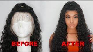 How I Install And Style My Full Lace Wigs For Beginners | Wiggins Hair | Roshanna