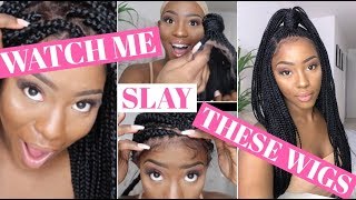 Omg!! Look At These Braided Wigs |Sister Does My Voiceover | Labello Beauty