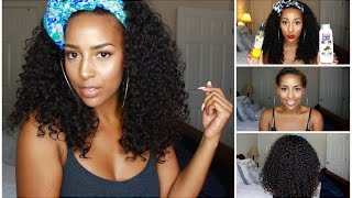 How I Wash And Maintain My Curly Wigs | Brazilian Curly Hair