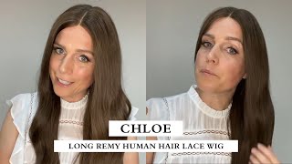 Human Hair Wig | A Classic Long Layered Wigs | Affordable Price | Chloe Wig From Uniwigs