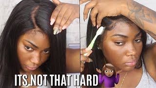 Its Easier Than It Looks! Struggling To Lay Your Edges? | Chinalacewig