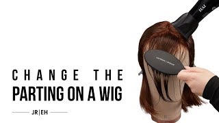How-To: Change The Parting On Synthetic And Human Hair Monofilament Wigs & Toppers? - Wigs 101