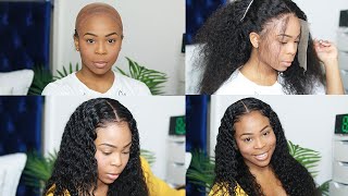Easy Invisible Curly Lace Wig Install Without Glue/Gel- Tips &Tricks For Beginners Ft Omgqueenhair