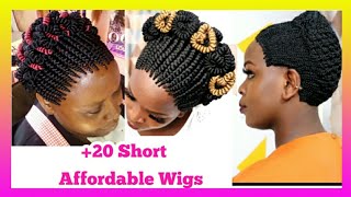 Short Braided Wigs Of The Year(2020) Affordable Expression Chrochet  Braided Wigs-Diy Wigs