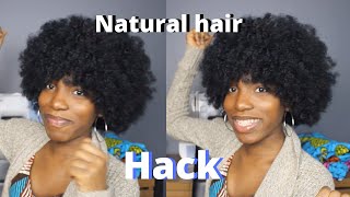 Diy Afro  Wig | Crotchet Wig With Braiding Hair |  That African Chic