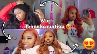 Wig Transformation:Bleach Bath , Install +Styling26 Inch Hd Lace |Body Wave Wig Ft.Yolissa Hair
