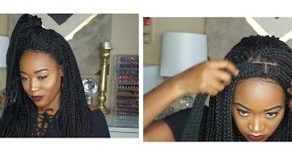 The Best Braided Wig??? Hair Republic Lace Front Box Braid Small