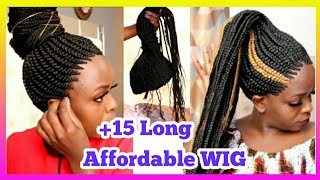 Long Braided Wigs Of The Year(2020) Affordable Expression Chrochet  Braided Wigs-Diy Wigs