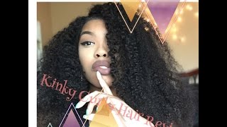 Full Lace Wig Review|Kinky Curly Hair| Hair Expressionsbyalyssa