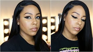 Easy & Natural Straight Full Lace Wig! | Eva Hair On Aliexpress | Theheartsandcake90