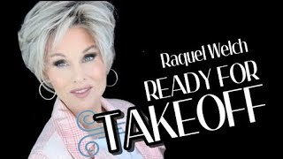 Raquel Welch Ready For Takeoff Wig Review | New | Rl17/23Ss Iced Latte Macchiato | Styling  Tutorial