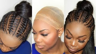 Chrissybales || How To Stitch Braid On 13 By 6 Frontals || Bleaching ,Plucking And Stitching .