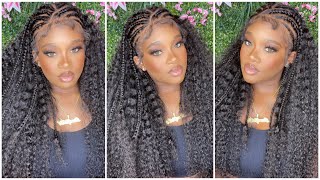How To Use Beautifulhustler Product Line |Start To Finish Curly 32” Wig Install| Westkiss Hair