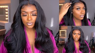 African American Hair Texture Dupe|Light Yaki Wig Review| Omgherhair.Com