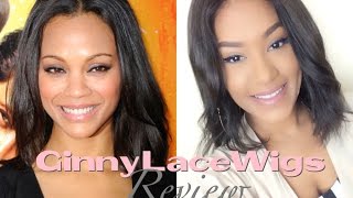Ginnylacewigs.Com Full Lace Wig Review (Very Affordable) Inspired By Zoe Saldana