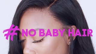 How I Lay My Glueless Transparent Lace Wig| Celie Hair