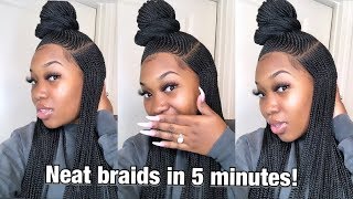 Full Head Of Neat Braids In Less Than 5 Minutes! Citybeautyworld.Com