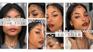 How To Slay Your Baby Hairs On Your Lace Wigs [Or Natural Hair]  Ft. Superb Wigs || Ariana.Ava