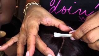 How To: Remove Dye From A Silk Closure