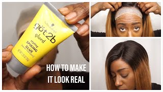 Wigonly| How To Install & Uninstall A Full Lace Wig With Got To Be Glue Gel