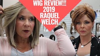 Wig Review!!  New Styles From Raquel Welch For 2019   On Your Game, On Point And Free Time!