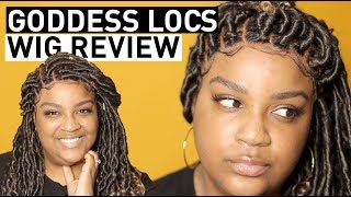 $130 Faux Goddess Locs Wig Review + Application | Sleek Braid Wig | Itsagoldenlifestyle