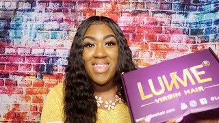 Luvmehair Review| 360 Full Lace 18 Inch Water Wave Wig