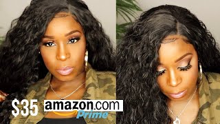 Omg This $35 Synthetic Wig From Amazon Lace Frontal Meltdown | Beginner Friendly