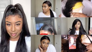 I Bought A Full Lace Wig From An Online Beauty Supply Store! | How To Style A Full Lace Wig
