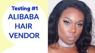 Testing Alibaba Hair Vendor | Lace Frontal Install W: Bold Hold Glue