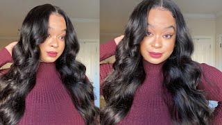 Yessss A Frontal Wig!! 200% Density Hd Lace Body Wave Wig | Install + Style | Ft. Westkiss Hair