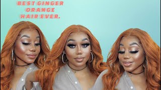 #Wiginstall Best Ginger Orange Hair Ever | Ft Hermosa Hair |  Plus A Day In My Life | Tokslaboss