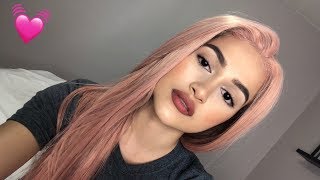 Amazon Wig Review | K'Ryssma Pink Lace Front