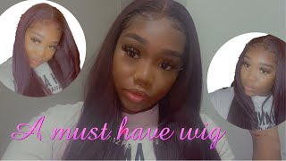 #Bestaffordablehair |Mane Concept Brown Sugar Invisible Whole Lace Wig