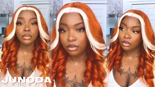 Ginger Blonde Ombré Unit Junoda Wig By Klarna(Sezzle) Buy Now Pay Later | Mssstephanie