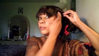 How To Cut Rounded Bangs In You Full Lace Wigs