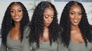 The Secret To Laying This Curly Wig No Glue! Best 6X6 Lace Closure Wig Ft. Asteria Hair