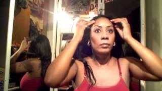 How To Put On Your Full Lace Wigs Part 1