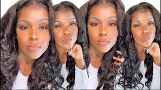 Flawless Voluminous Body Wave Wig Install | 13*6 Transparent Lace Wig  | Lab Hairs