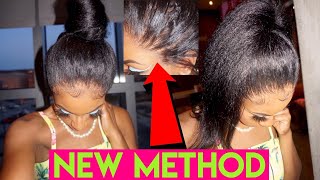 ⚠️Celebrity Hair Stylist Secrets | Melt Your Lace And How To Put Wig In A High Ponytail Tutorial